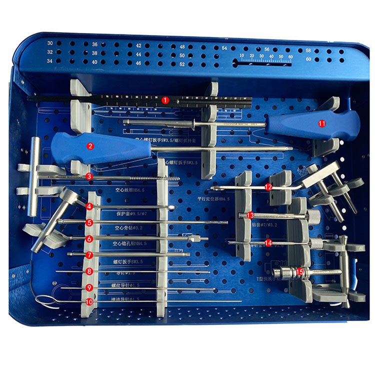 Cannulated Screw System(4.5) Instruments Set  Orthopedic Surgical Instruments