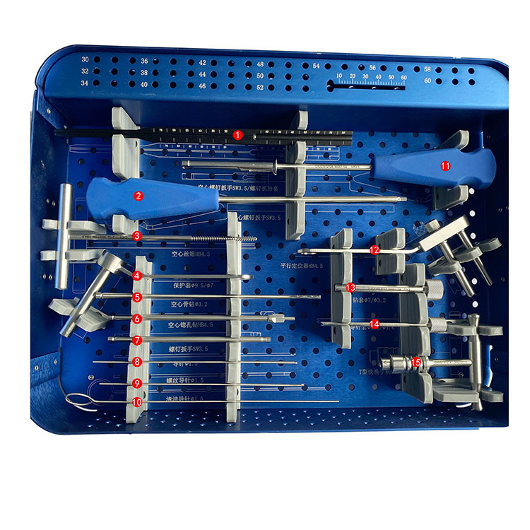 Cannulated Screw System(4.5) Instruments Set  Orthopedic Surgical Instruments