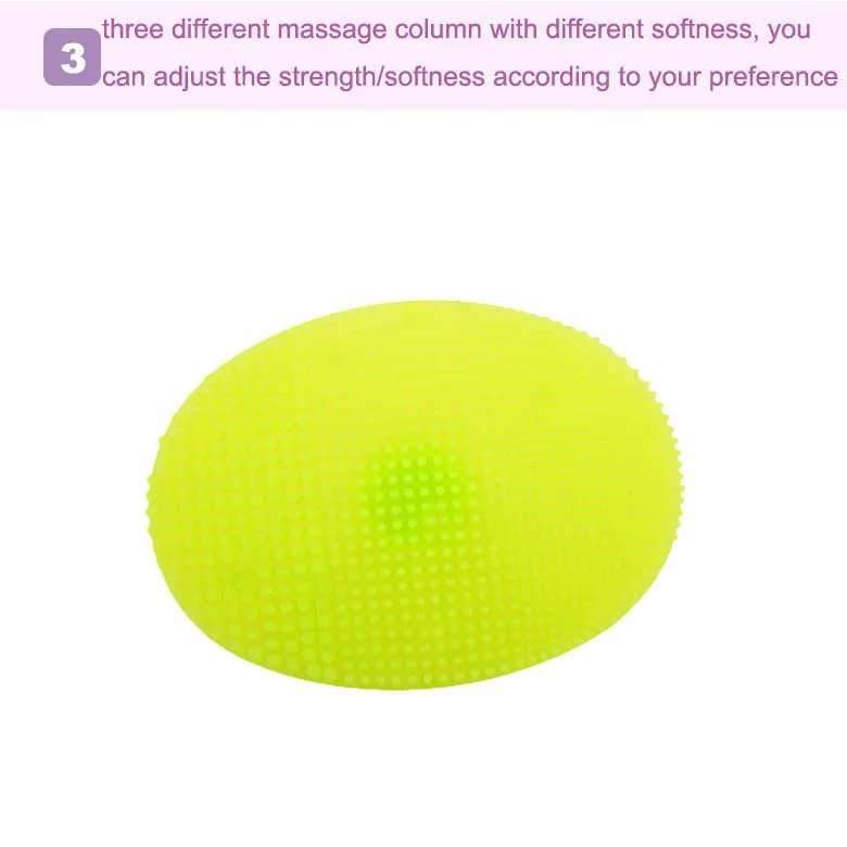 Silicone Facial Cleansing Brush View 4