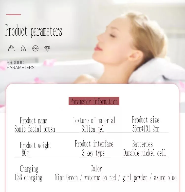 Sonic Facial Cleansing Brush View 6