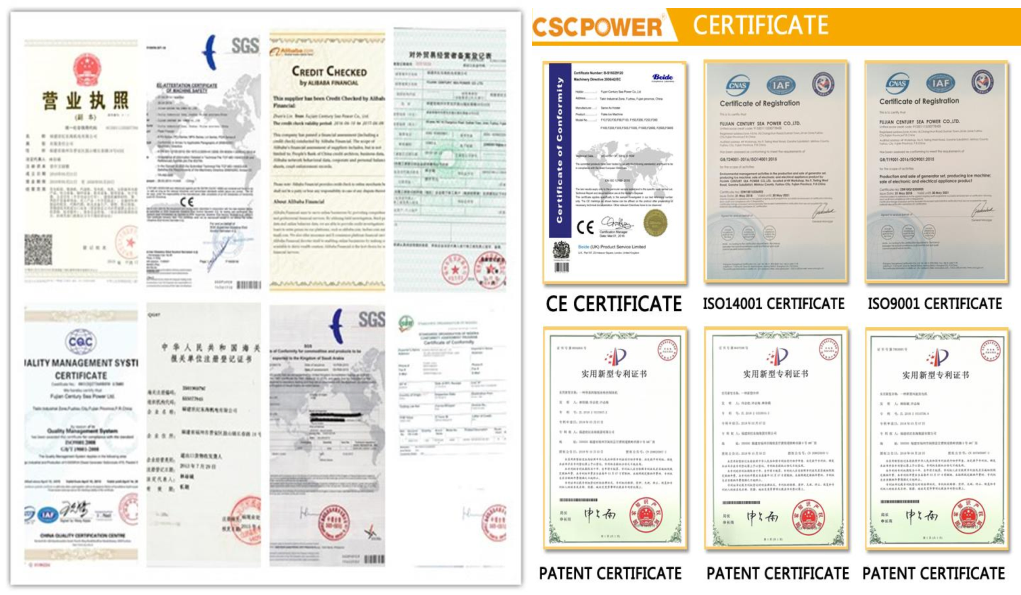 Certifications
