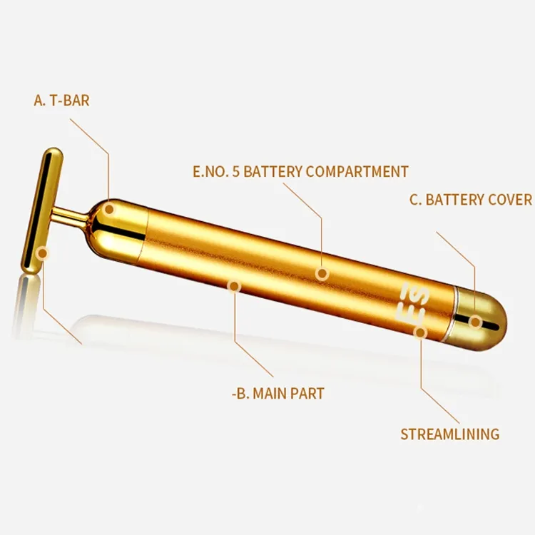24K Golden Massager Features