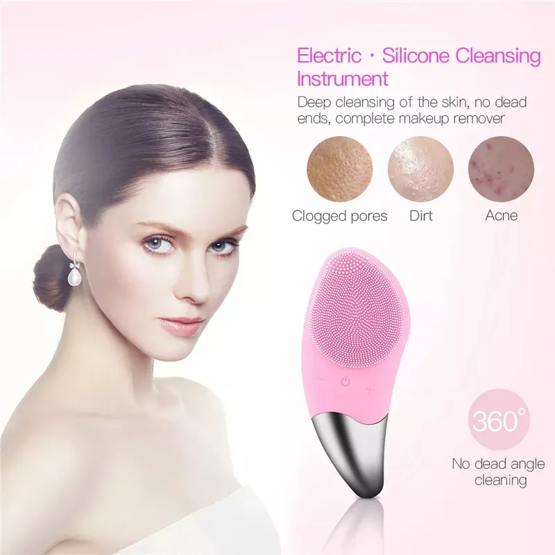 Sonic Facial Cleansing Brush View 1