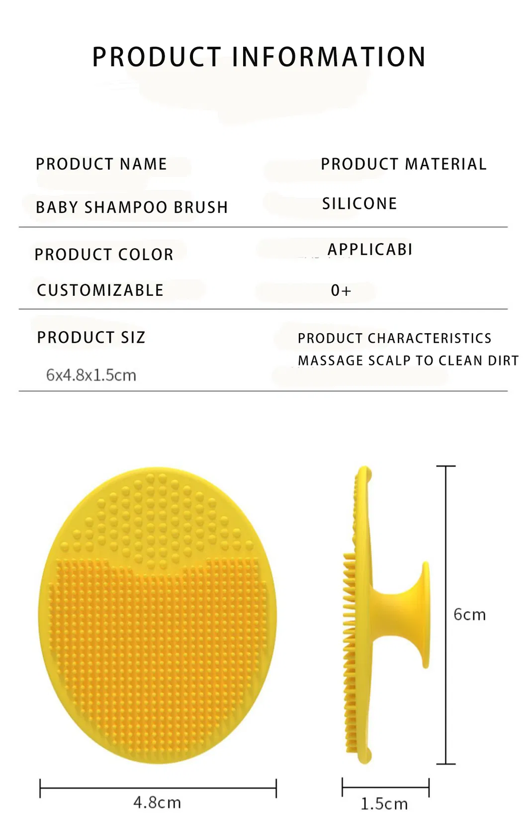 Silicone Facial Brush 8