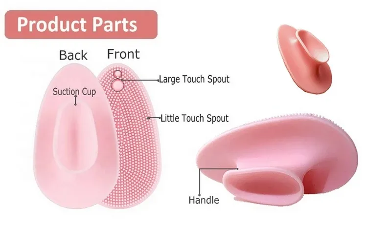 Silicone Facial Cleansing Brush Main