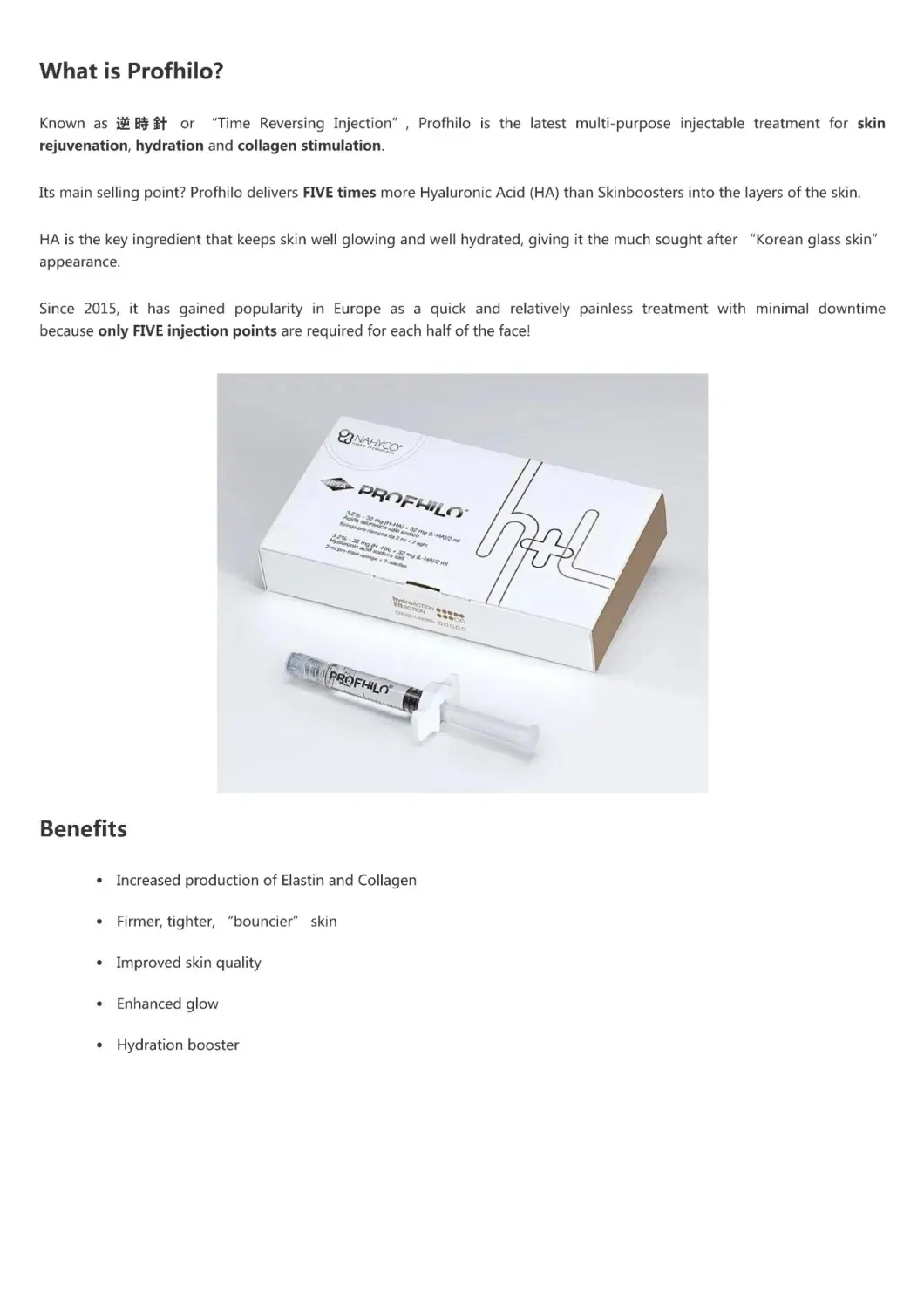 Profhilo Product Display 2