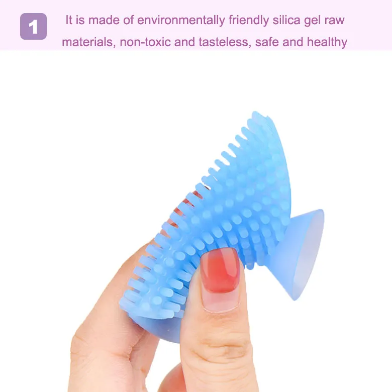 Silicone Facial Cleansing Brush View 2