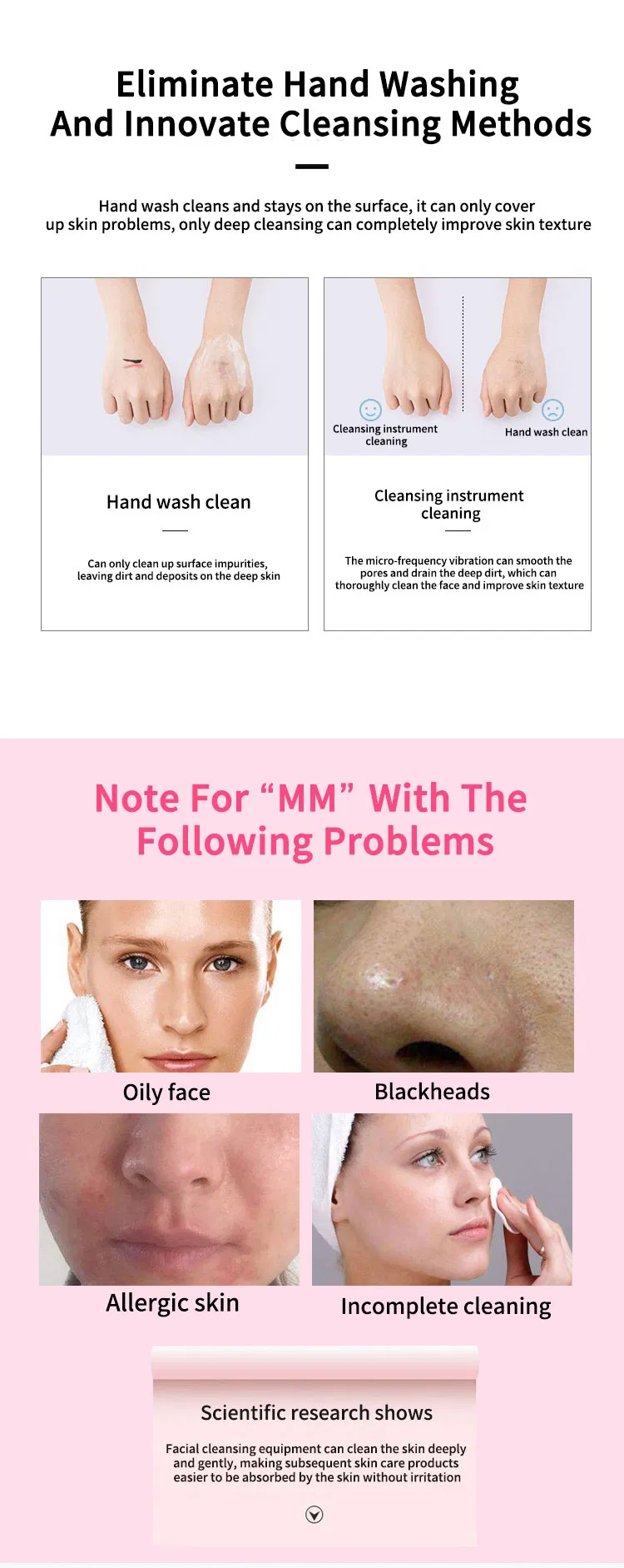 Silicone Facial Cleanser 12