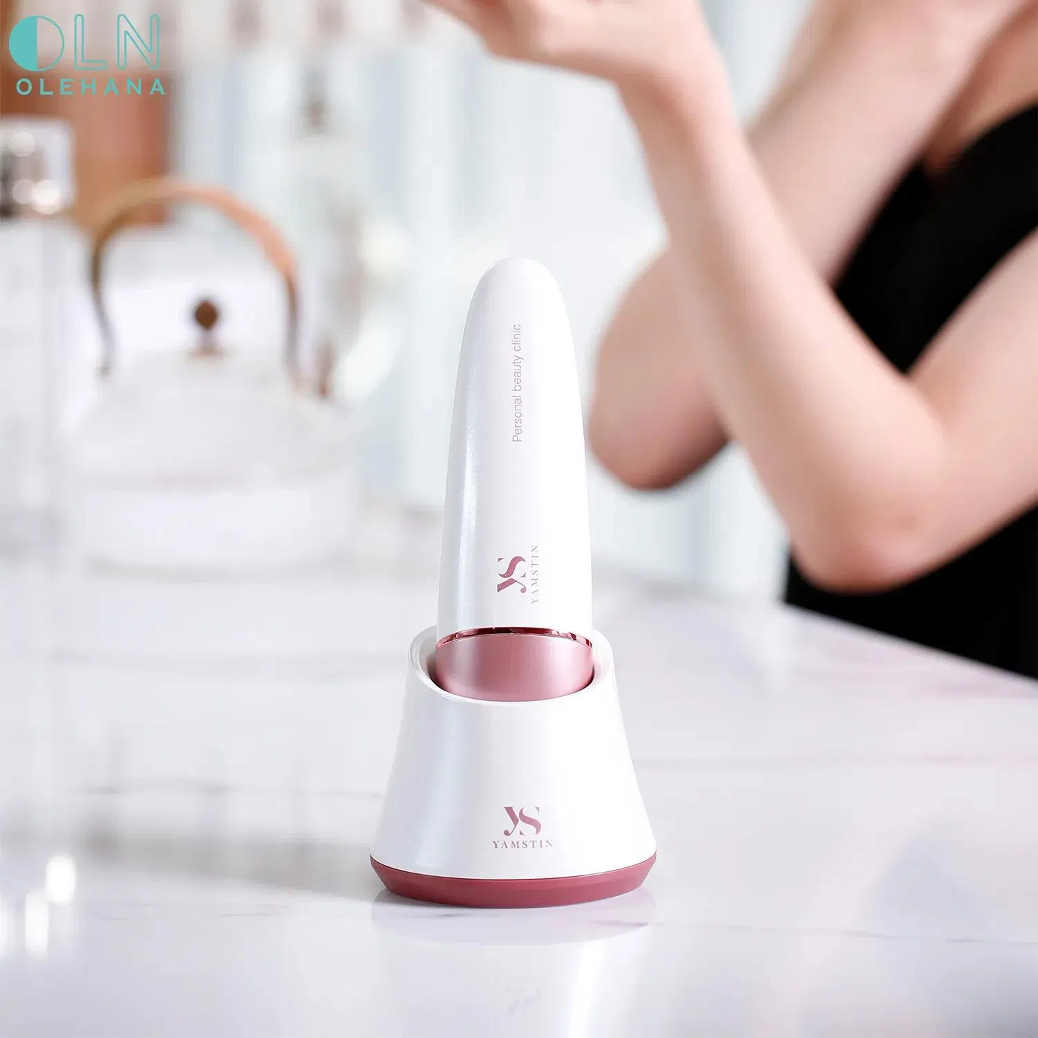 RF Face Lifting Electric Massage Facial Beauty Device 2024 Home Use Plasma LED Light Therapy Skin Clean Portable Equipment