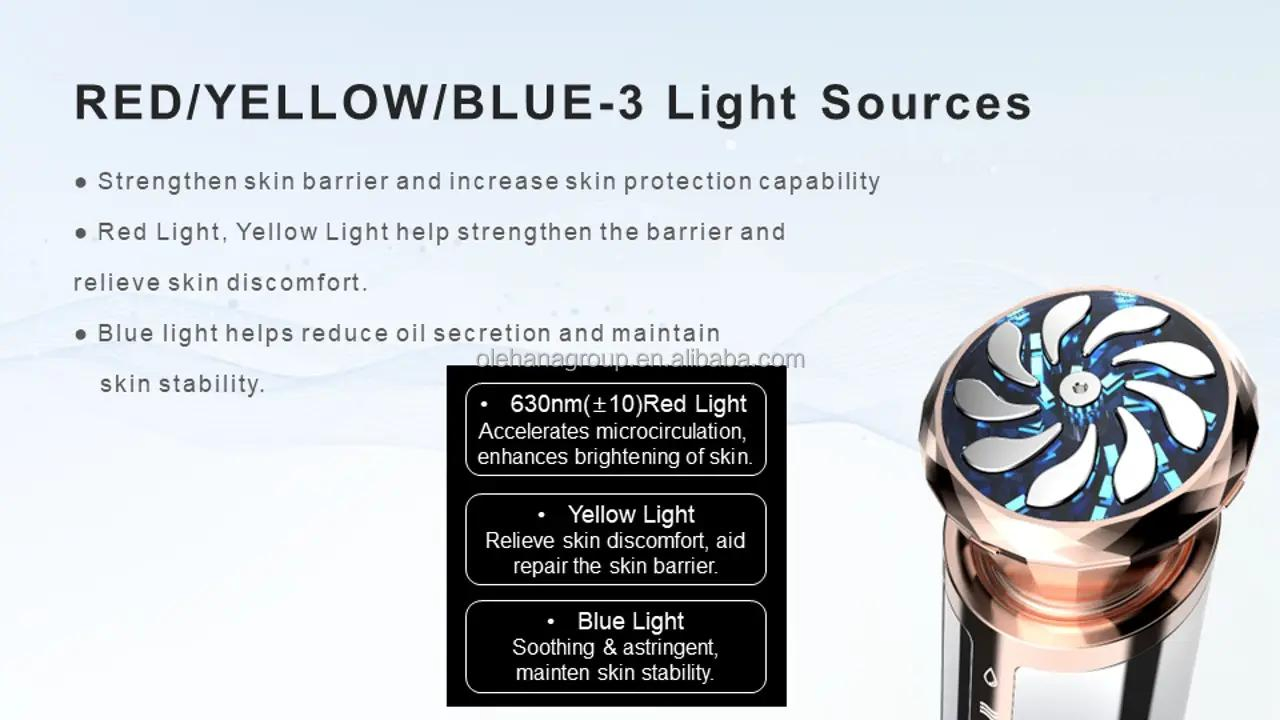 2024 Skin Massager EMS RF Lifting Multifunction Microcurrent Facial Toning High Radio Frequency Home Use Beauty Device