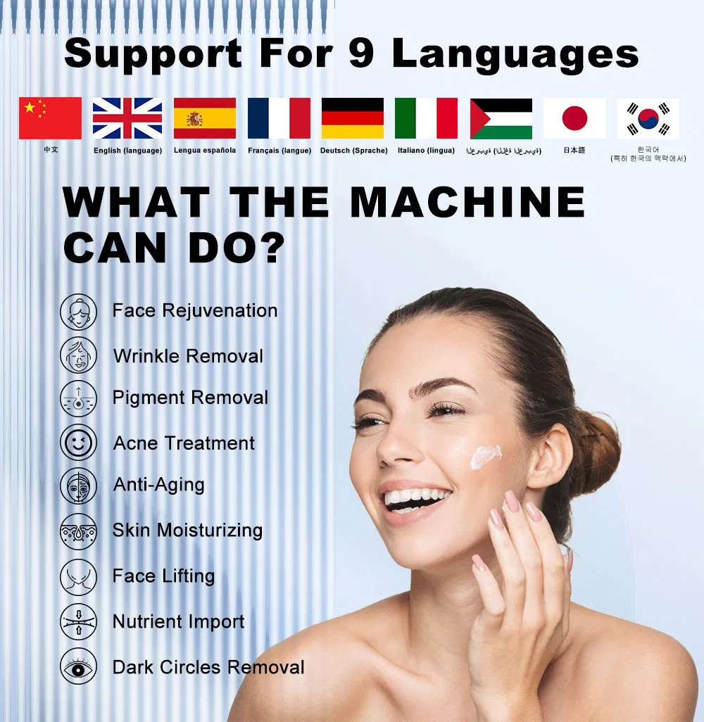 Ofan 14 in 1 Hydra Multifunction Facial Oxygen Deep Skin Clean Machine Skin Care Hydra Dermabrasion Machine