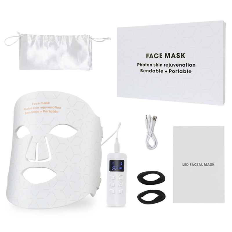 850nm Laser Red Light Facial Mask Anti Aging Promote Collagen Production Device Skin Care Whitening Beauty Mask