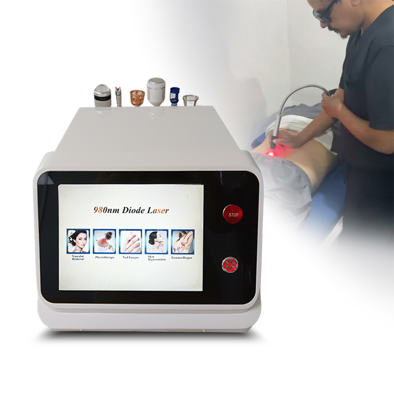 Pain Relief Physiotherapy Laser 980 Nm Home Use Heat Physiotherapy Joint Inflamation Reduce Machine Skin Rejuvenation Eczema and Herpes Treatment