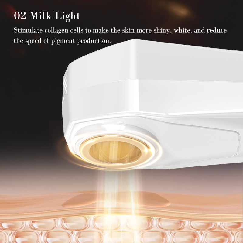 Pakiss Dual-Band Photon Skin Rejuvenation Device Black Gold Anti-Aging Facial Tool