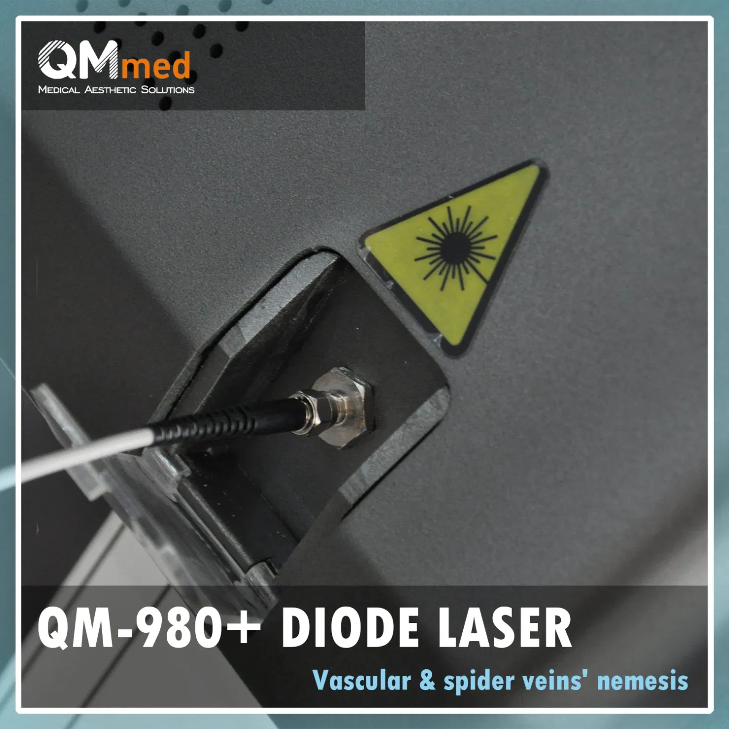 Portable Multifunction 980nm Laser Machine with 2 Handpieces for Home Porphyrin Vascular Care &amp; Skin Beauty