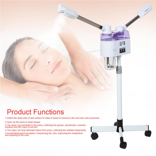 2in1 Hot and Cold Spray Facial Steamer for Skin Rejuvenation