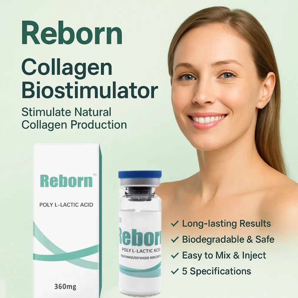 Biodegradable Injectable for Face and Body Contouring Reborn Plla Dermal Filler 360mg 800mg