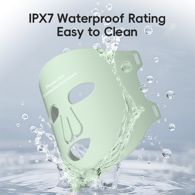 Medical Portable Beauty Device Facial Red Blue Light Therapy LED Face Mask Anti-Aging Acne Treatment Acne 850nm 1072nm Photon Light for Sales