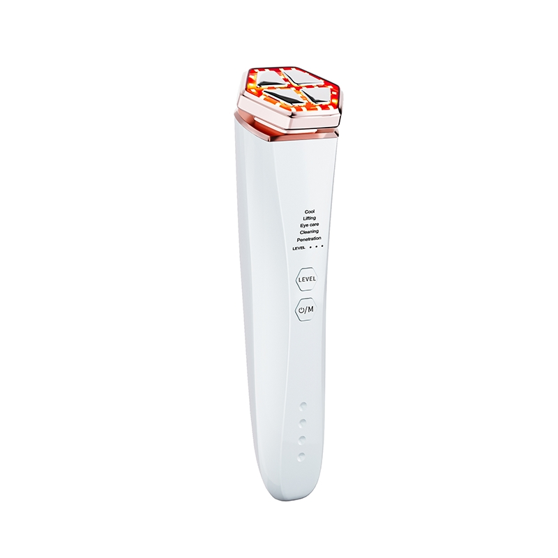 Red Light Therapy Face Lifting RF Microcurrent Beauty Device