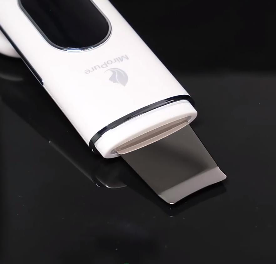 Small Portable Handheld Microcurrent Ultrasonic Facial Skin Cleanser Personal Skin Scrubber