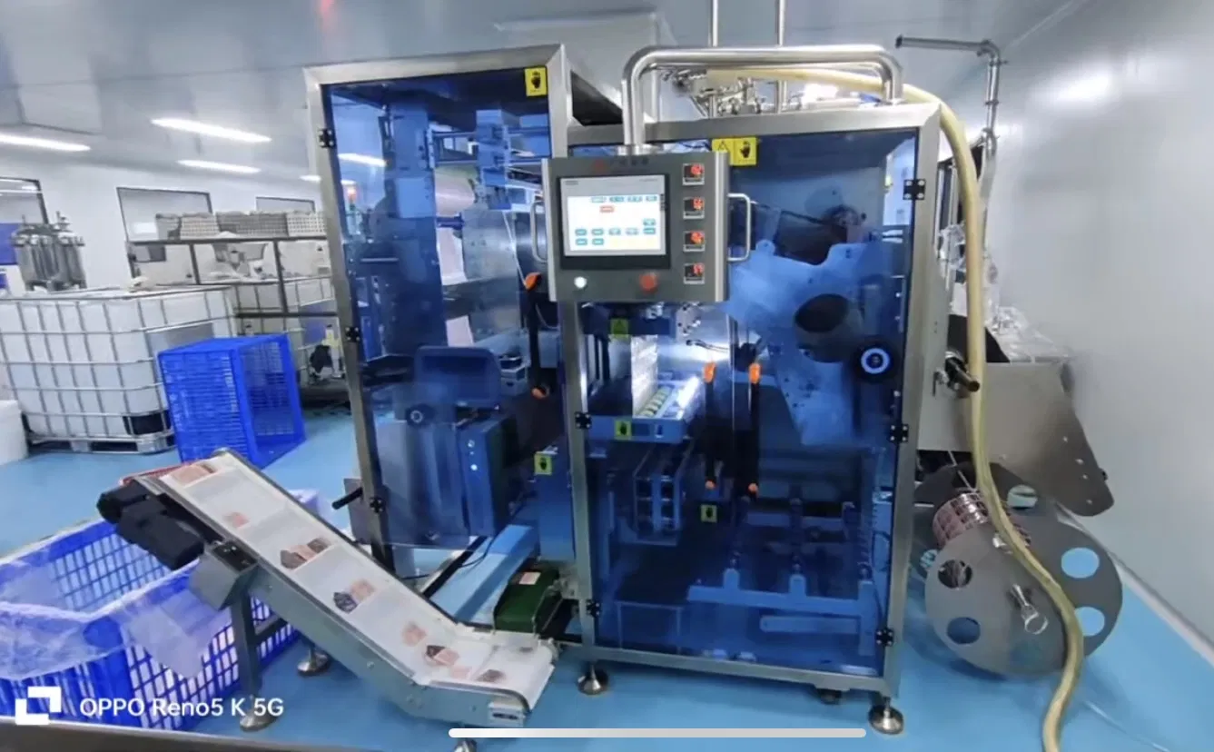 Multi Function Automatic Snap Open Card Packing Machine for Essential Oil Cream Serum Essence Skin Care Product