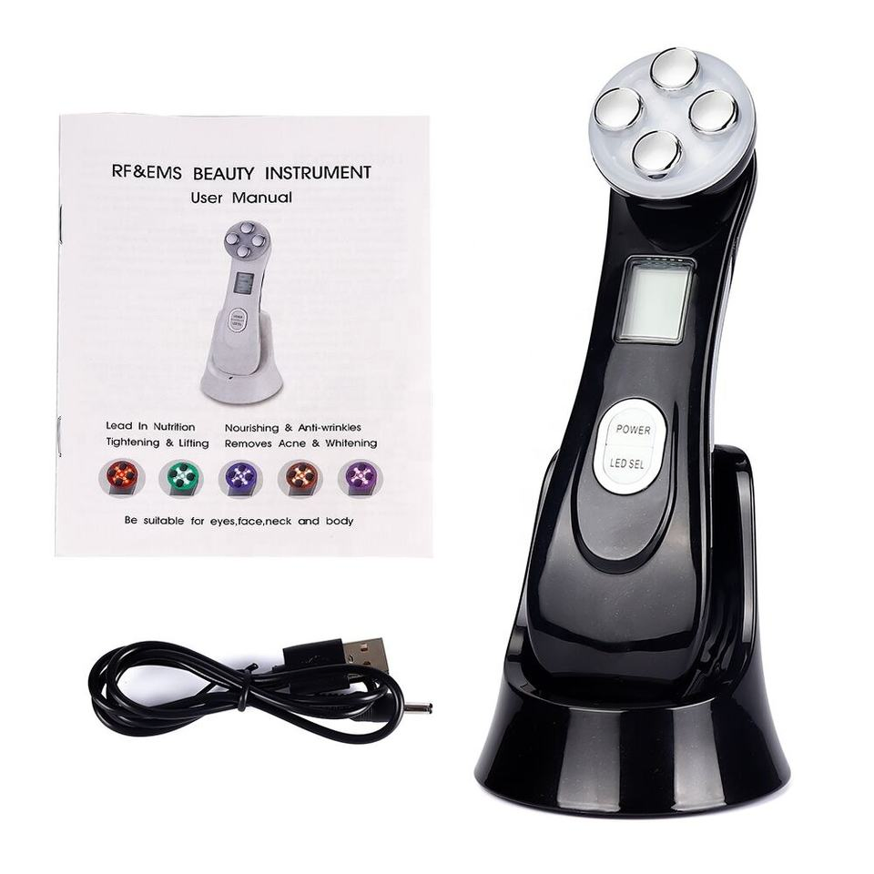 EMS Massager Skin Care LED Anti Wrinkle Face Lift Machine Facial Beauty Device for Lifting Tighten Skin