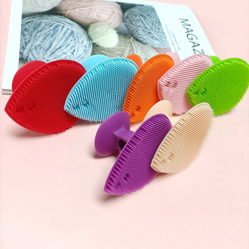 Amazon Silicone Scrubber Face Wash Cleaner Brush, Best Face Exfoliate Brush, Facial Cleansing Mat Pad