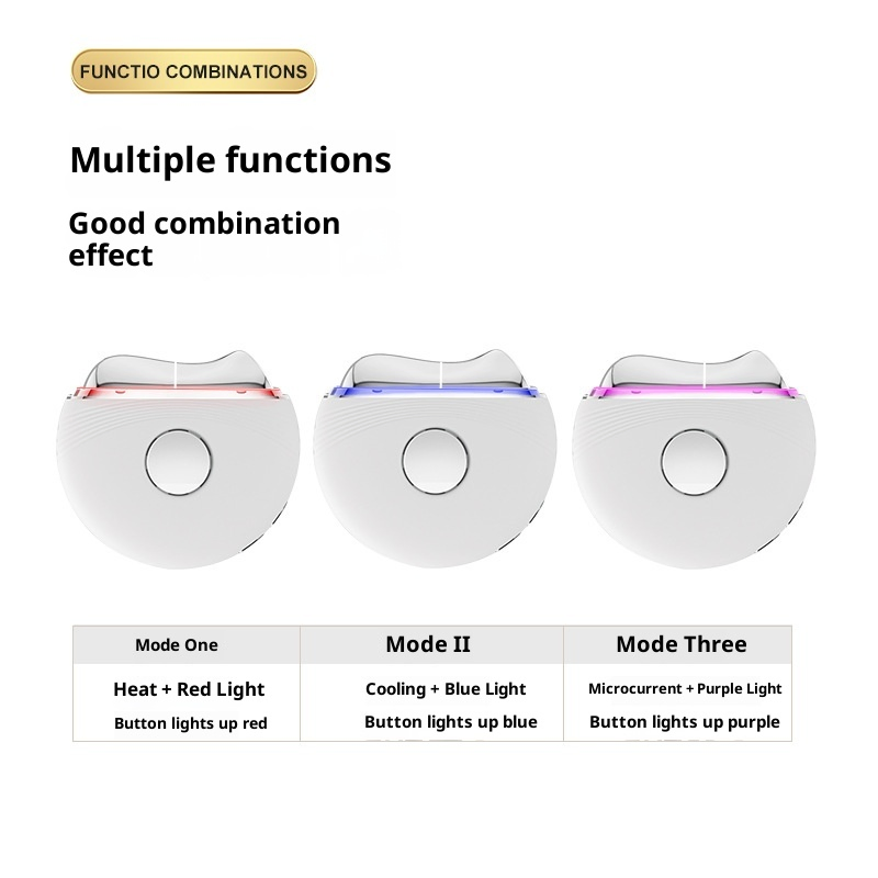 Face Massager Tool Microcurrent Facial Device Cold &amp; Hot Tightening Massager Skin Magic Beauty Device The Secret to Anti-Aging Renewalift Device