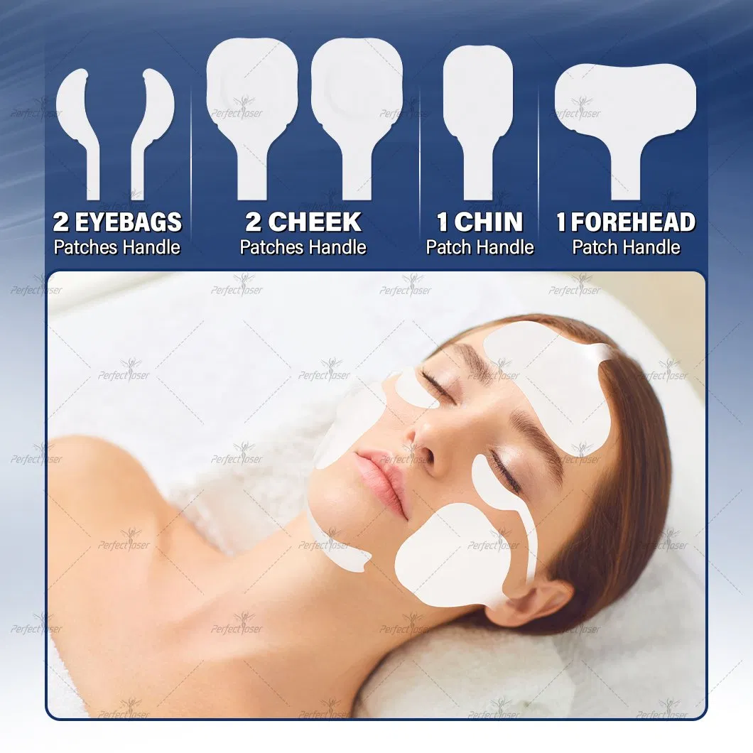 6 Patches Removal Wrinkle Facial Lift Anti-Aging Facial Slimming EMS Beauty Device