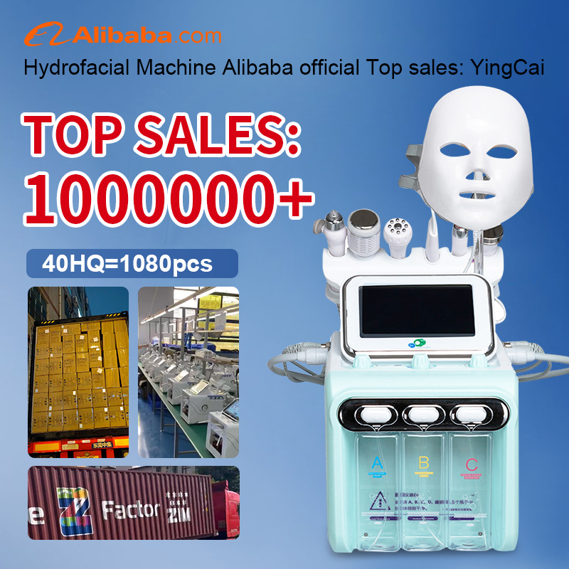 6 In1 Microdermabrasion Machine Deep Cleaning Skin RF Tightening Face Care Device