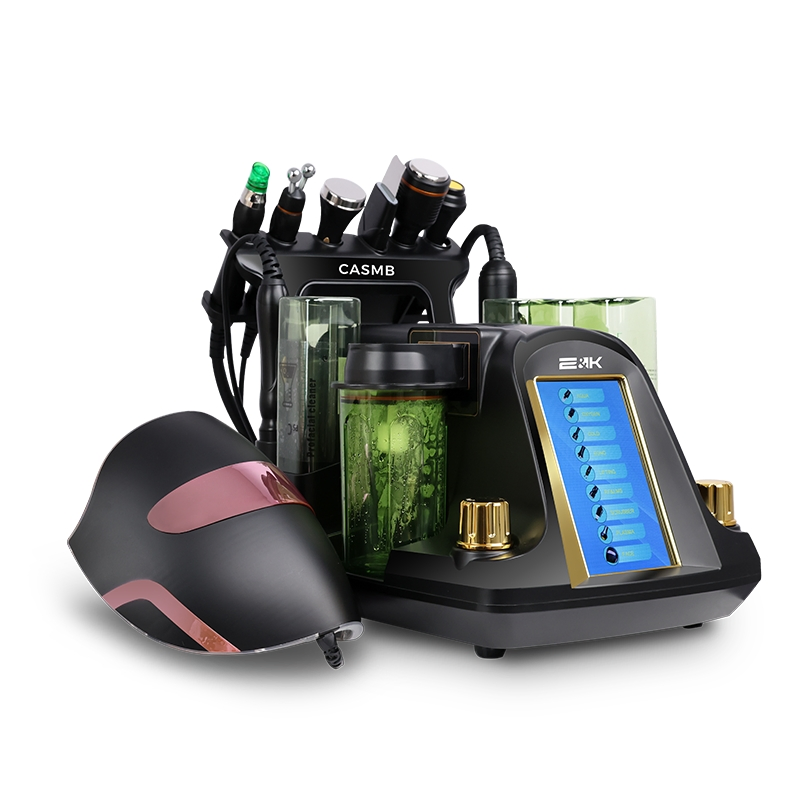 9 in 1 Black Gold Facial Skin Care Machine Professional Multifunctional Beauty Device for Anti-Aging &amp; Rejuvenation