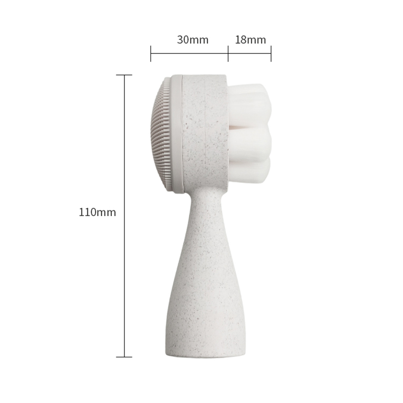 Skin Cleansing Care Face Beauty Salon Equipment Tools Massage Device Makup Clean Silicone Facial Cleansing Brush