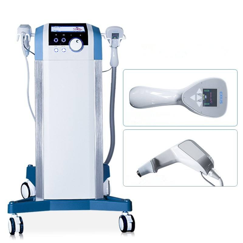 2 in 1 Vertical RF Ultrasound Face Lifting Machine Body Slimming Wrinkle Removal RF Cellulite Removal Machine
