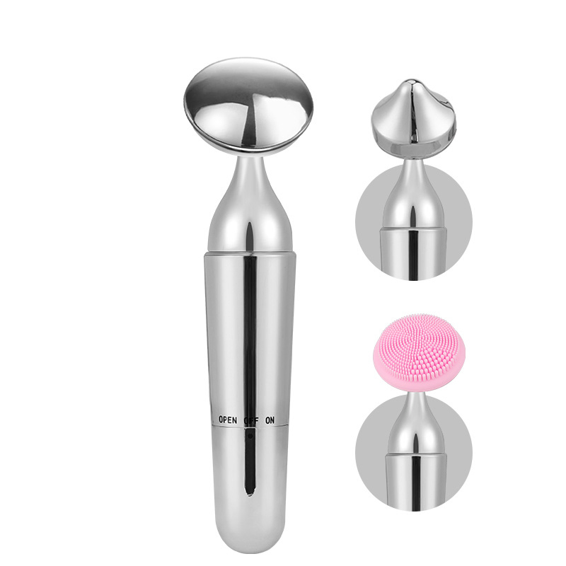 Low-Price Hot-Selling 3 in 1 Household Facial Tightening &amp; Slimming Ultrasonic Beauty Device