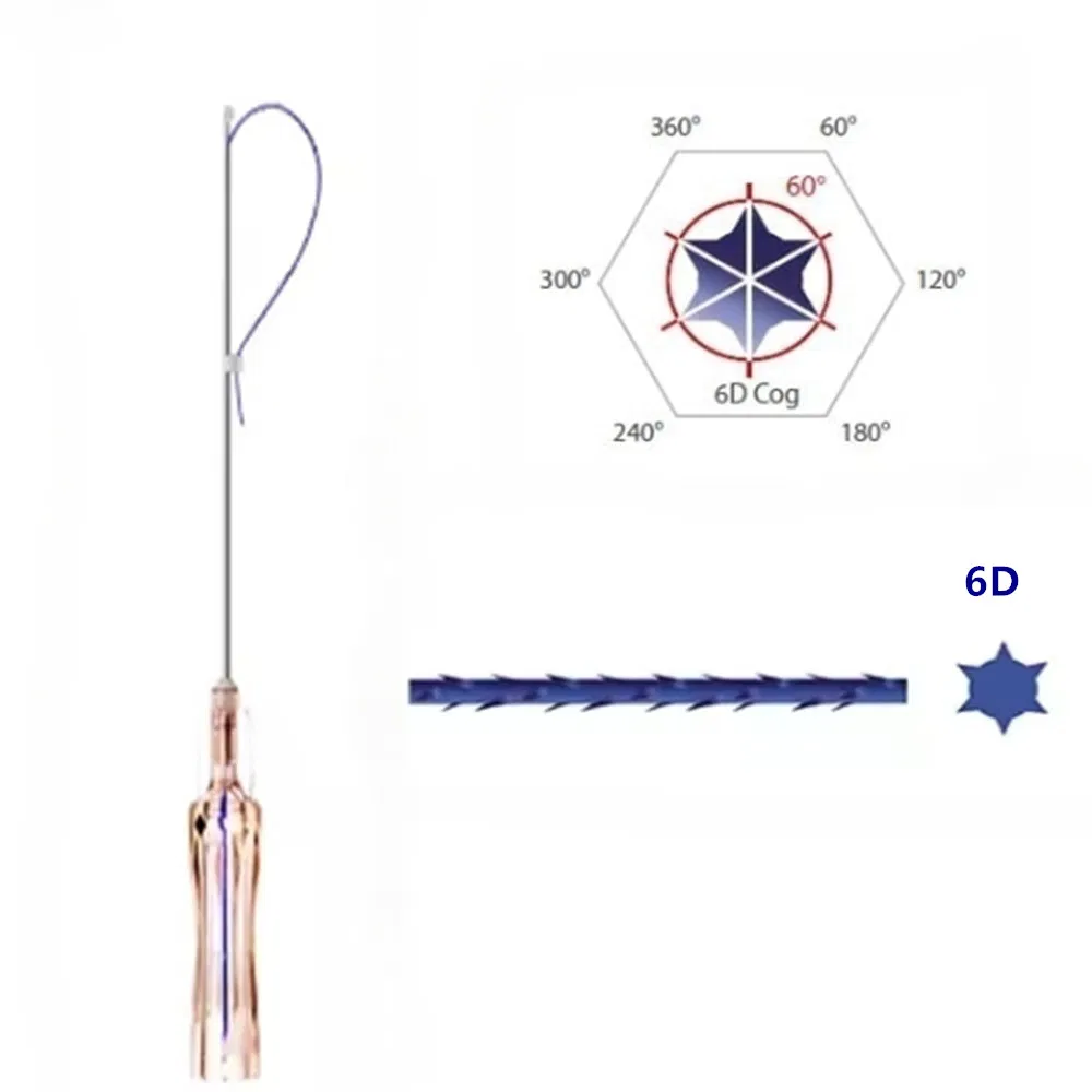 Wholesale Pdo 3D Cog Thread Lifting 18g Korean Anti-Aging Barbed Face Lifting Hilos Tensores Absorbable Beauty Personal Care