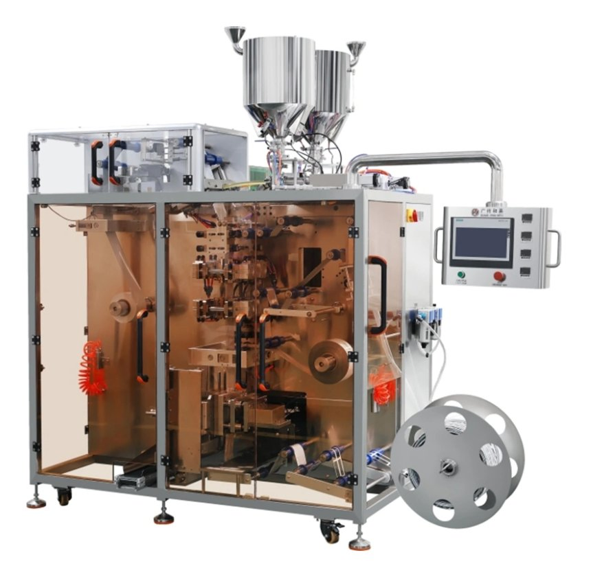 Multi Function Automatic Snap Open Card Packing Machine for Essential Oil Cream Serum Essence Skin Care Product