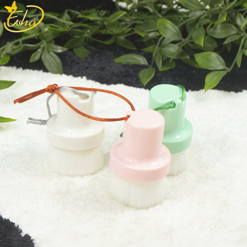 Colorful Mini Travel Portable Facial Cleansing Massaging Brush