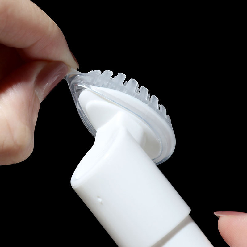 Silicone Facial Cleansing Brush Head Soft Silicone Face Wash Brush for Deep Pore Cleaning &amp; Exfoliating