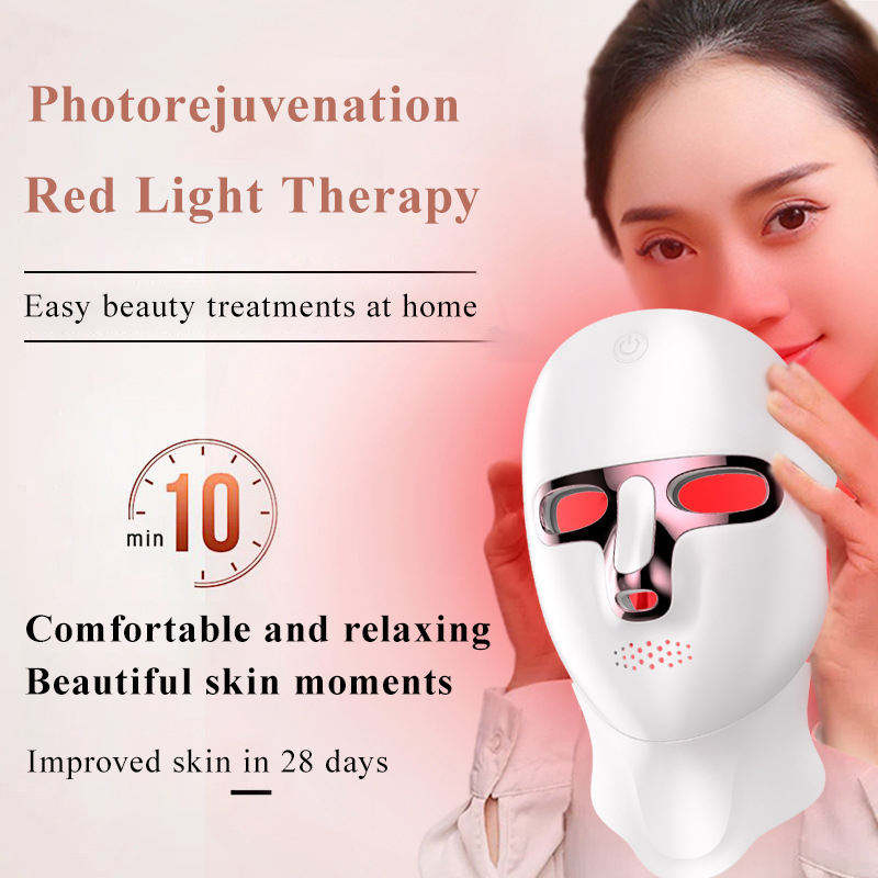 Professional PDT LED Light Therapy Facial Mask Anti-Aging Skin Rejuvenation Acne Treatment Beauty Device