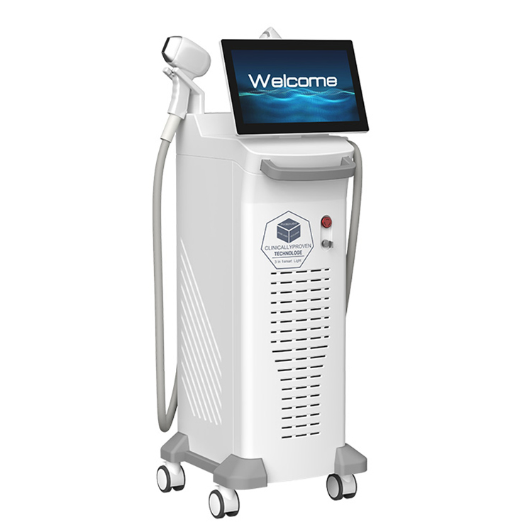 New Materials 808nm Full Body Hair Removal Skin Whitening and Rejuvenation Hair Removal Machine for Saloon or Home