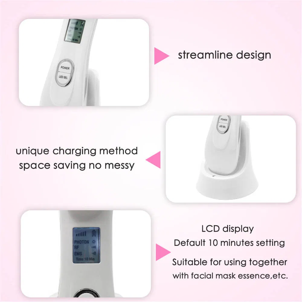 Portable Mini RF Facial Device, Radio Frequency Machine for Skin Tightening