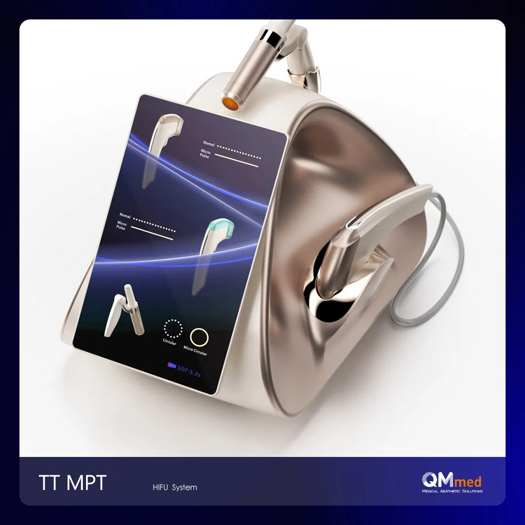 Skin Tightening 3-in-1 Portable Hiifu Machine for Home Fat Loss Face &amp; Body Lifting &amp; Tightening with Acrylic Head Hifu Machine