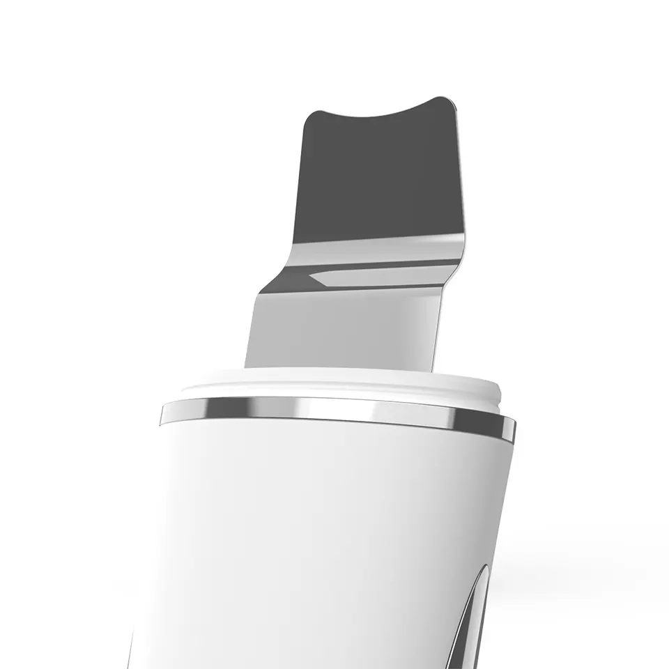 Ultrasonic Beauty Salon Use Remove Blackhead Pore Clean Peeling Exfoliating Facial Sonic Portable Spatula Face Skin Scrubber