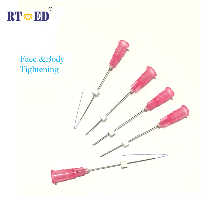 Pdo Mono Thread Lifting with Sharp Needle for Face and Body