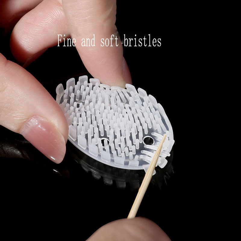 Silicone Facial Cleansing Brush Head Soft Silicone Face Wash Brush for Deep Pore Cleaning &amp; Exfoliating