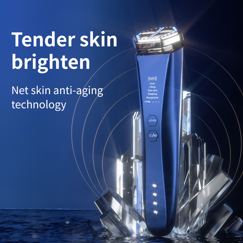 Skin Rejuvenation Multifunction Red Light Therapy EMS Facial Care Beauty Device