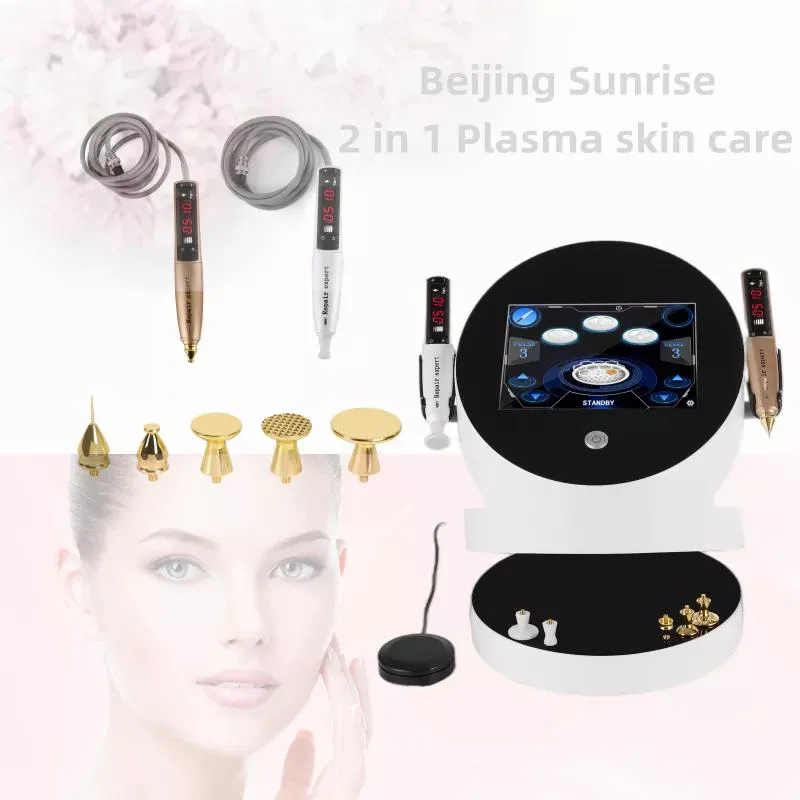 Multifunctional Plasma Facial Beauty Device Ozone / Flash Plasma Pen 2 in 1 for Anti-Aging / Skin Care