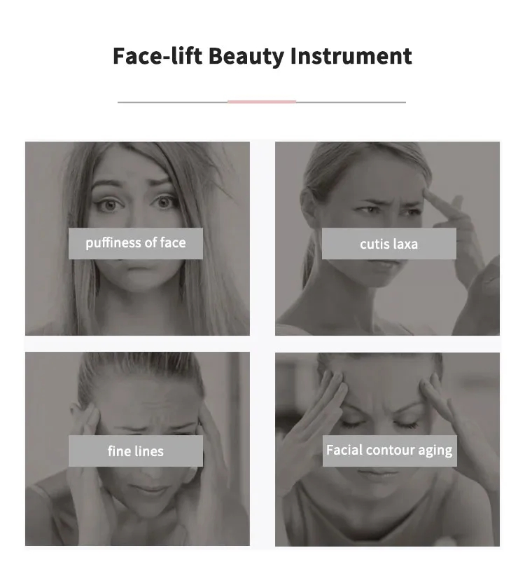 Portable Face Massager Skin Lifting Tightening Constant Heating Vibration Microcurrent Nutrition Absorbtion EMS Vibration Facial Roller