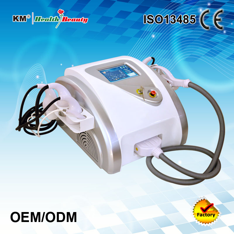 Multifunction Skin Care Machine with RF Radiofrequency+IPL+Elight+Cavitation