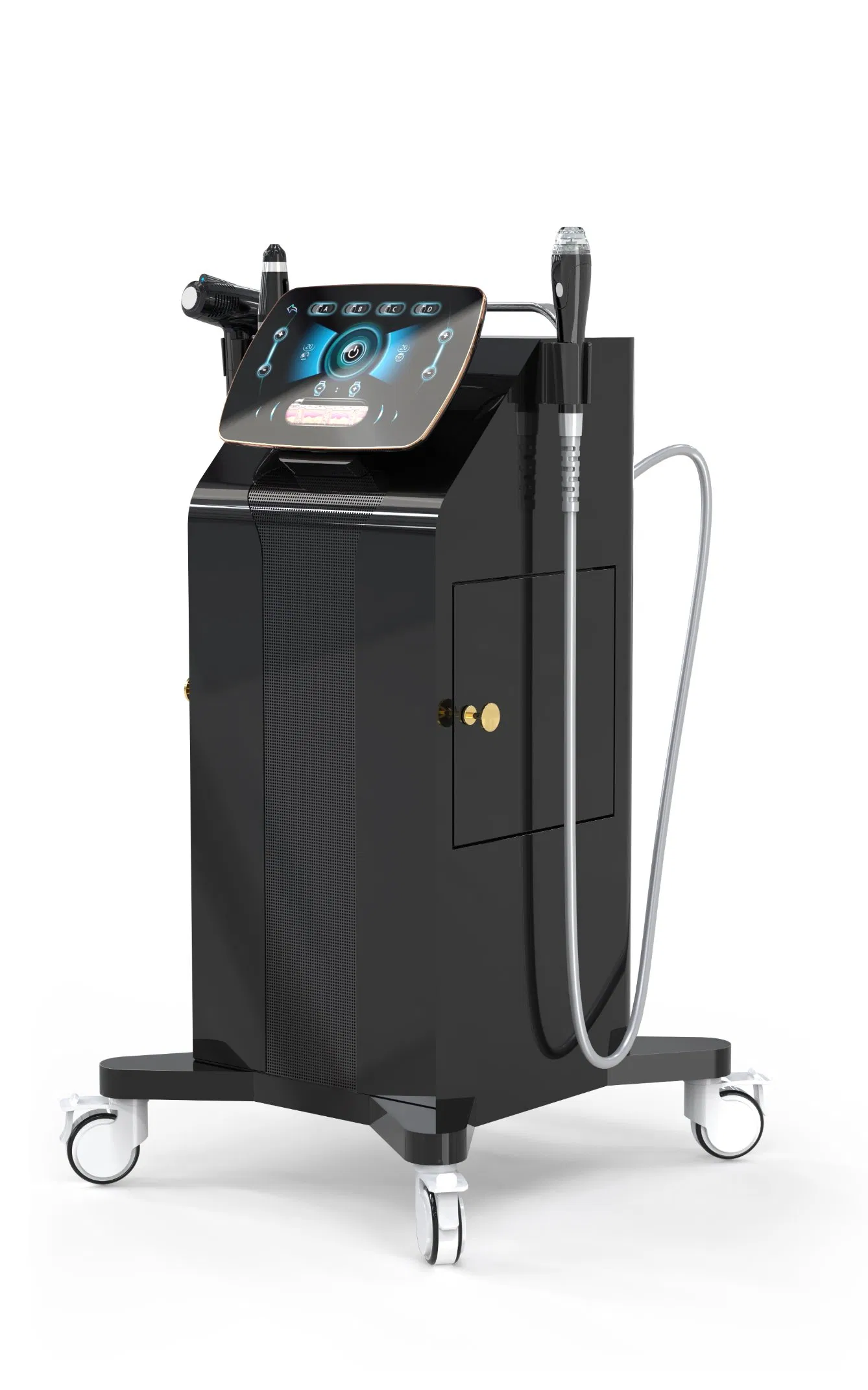 Advanced Bubble Feishuttle Skin Care System with Vacuum Spiral Technology - 3-in-1 Cleaning Hydrating and Cooling Device